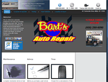 Tablet Screenshot of bartsautomilton.com